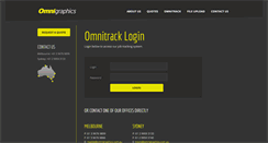 Desktop Screenshot of omnitrack.omnigraphics.com.au